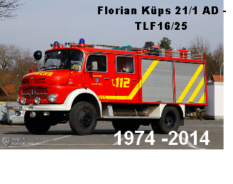 Florian Küps 21/1 AD - TLF16/25




1974 -2014